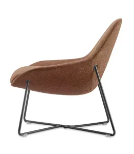 RL Lutie Cross Fabric Upholstered Breakout Chair thumbnail 2