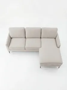 BT Luca Fabric Upholstered Reversible Chaise Sofa thumbnail 3