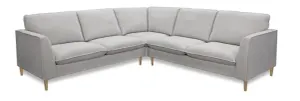 EL Leo Lexus Fabric Upholstered 5 Seater Cnr Sofa thumbnail 1