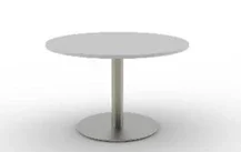 TW Disk Base Round Meeting Table - Large
