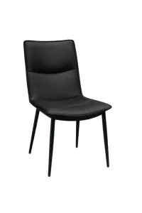 MD Rouse PU Upholstered Metal Leg Dining Chair thumbnail 1