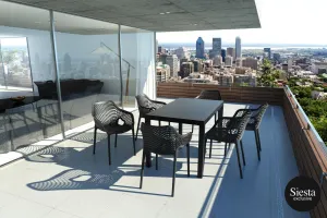 FL 7 Piece Dining Setting with Air XL Armchair thumbnail 1