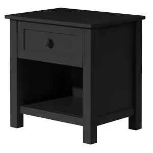 VI Jesse Solid Timber 1 Drawer Bedside Table thumbnail 3