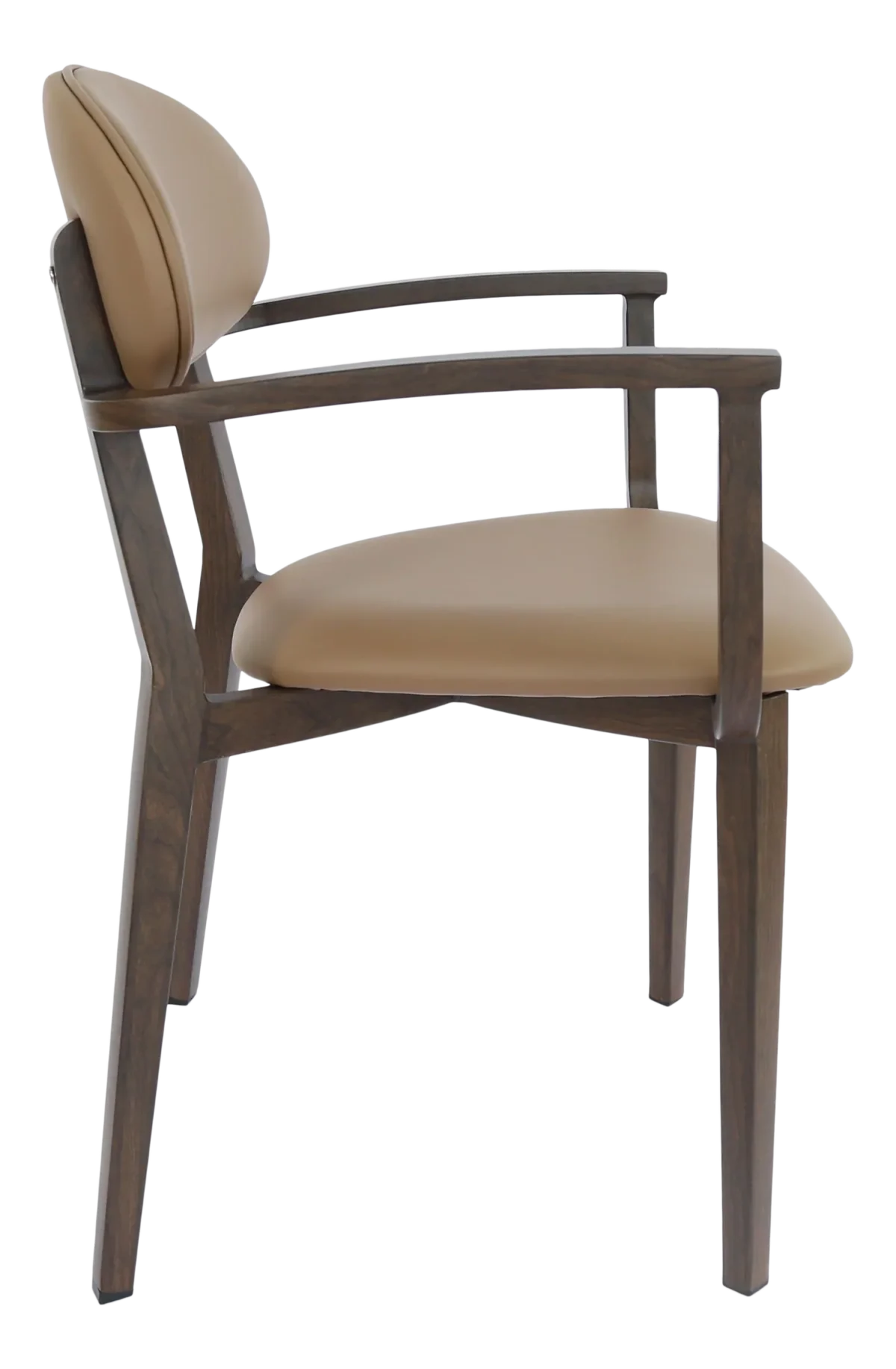 FL Atlanta Vinyl Upholstered Hospitality Stackable Dining Armchair thumbnail 11