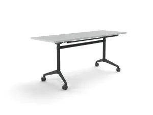 OL Modulus Flip Table with Rectangle Top All Black Frame thumbnail 9