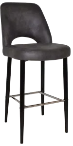 EZ STOOL ALBURY SIDE 750 METAL BLACK thumbnail 1
