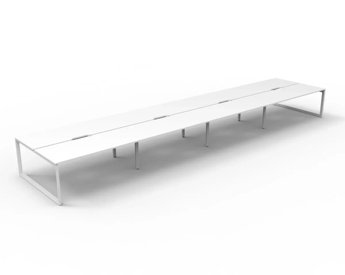 RL Infinity Loop Leg Double Sided Workstation