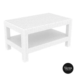 FL Monaco Hospitality Moulded Resin Outdoor Lounge Table thumbnail 4