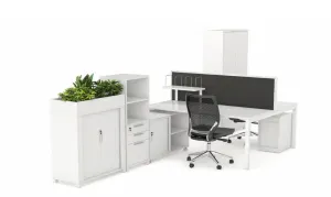OL Agile Melamine Board Roller Door Tambour Storage thumbnail 5