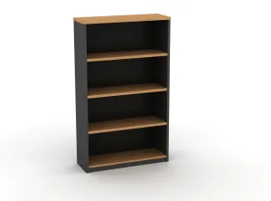 GP OMsystem Commercial Office Open Bookcase 1500mm Height thumbnail 1