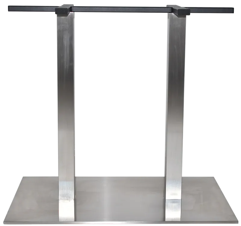 EZ BASE TABLE PRAGUE 800MM X 500MM S/S