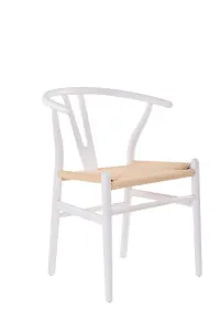 VI Freya Wishbone Timber Frame Dining Chair thumbnail 4