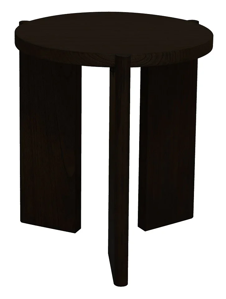CT Apollo Solid Timber Round Side Table