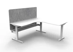 RL Boost Static Corner Desk with Eco Panel Screen thumbnail 16