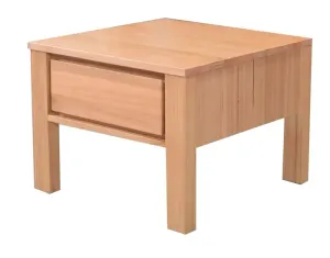 MD Moni Lamp Table 1 Drawer Solid Timber thumbnail 1