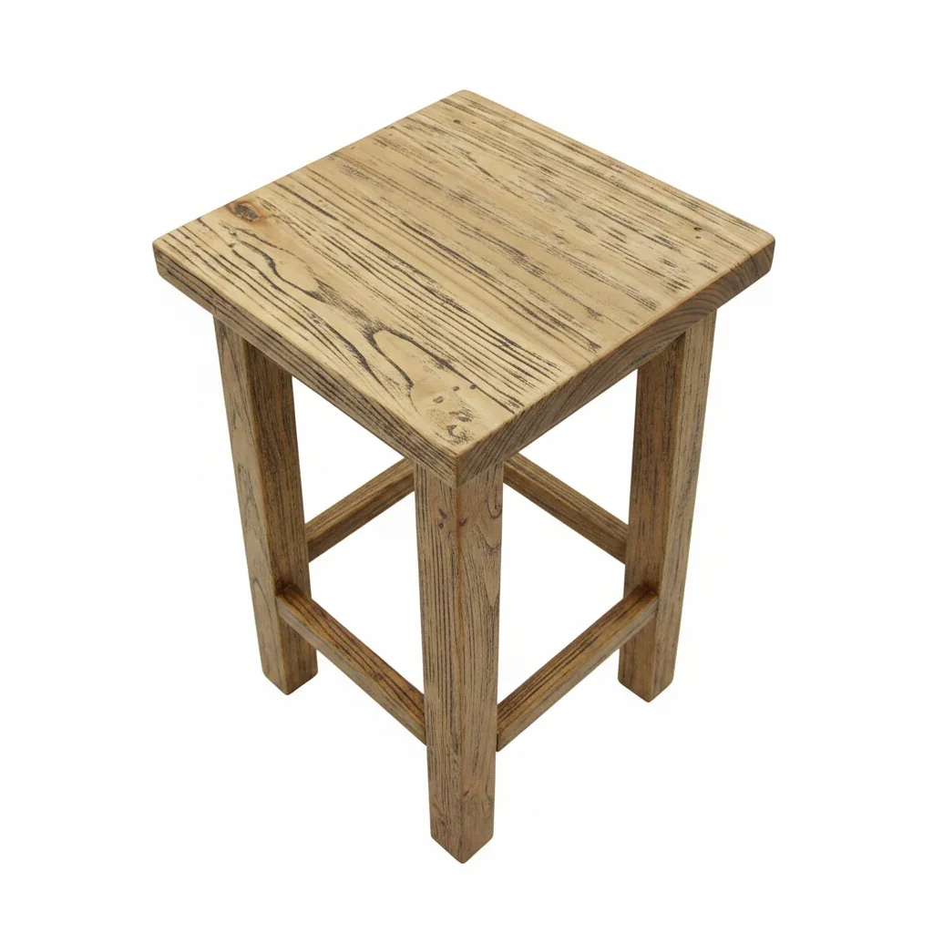 MF Flint Recycled Timber Counter Stool