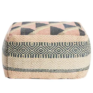 SH Victoria Fabric Upholstered Ottoman thumbnail 1