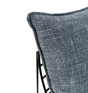 CR Drew Fabric Upholstered Metal Leg Accent Chair thumbnail 7