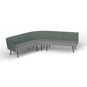 OL Willow Fabric Upholstered Reception Area Corner Sofa thumbnail 12
