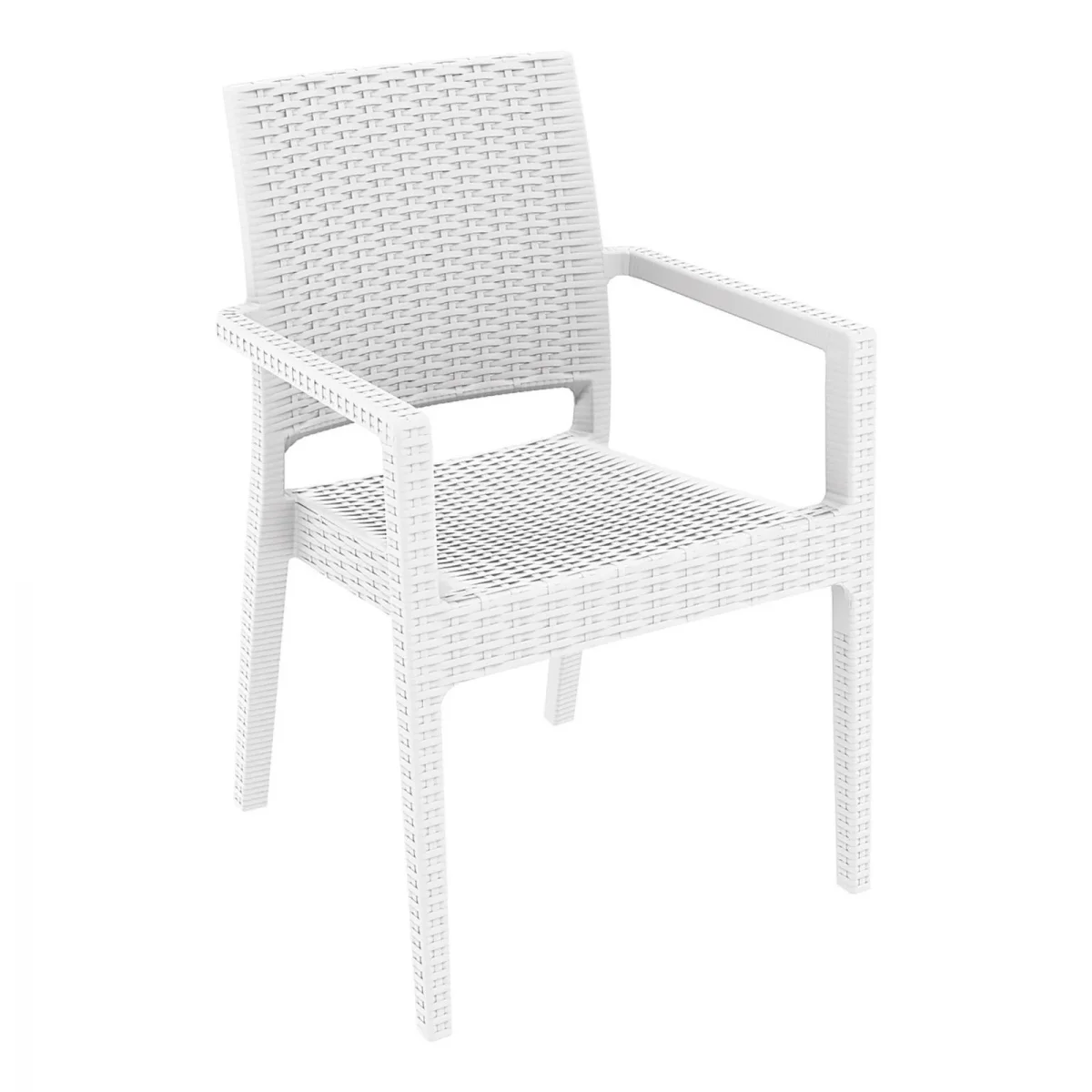 FL 5 Piece Outdoor Dining Table Setting with Ibiza Arm Chair thumbnail 2
