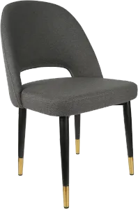 FL Semifreddo Fabric Upholstered Metal Legs Hospitality Chair thumbnail 1