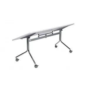 MA Flip Up & Folding Rectangular Table with Castors thumbnail 2