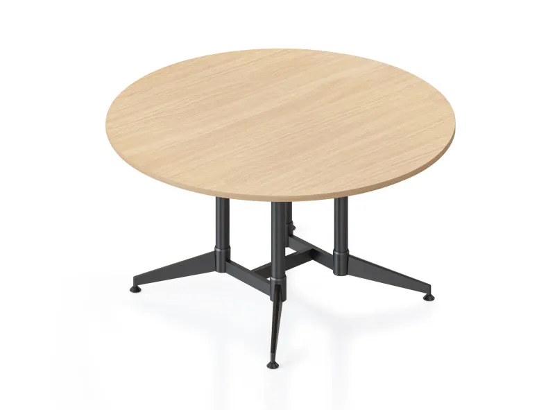 RL Typhoon Metal Base Round Meeting Table - 1500 Dia