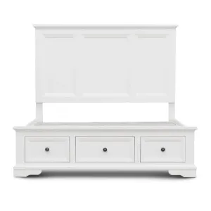 VI Sala Solid Timber Bed with 3 Bedend Drawers thumbnail 6