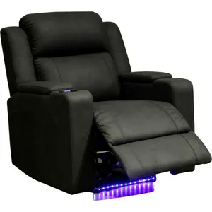 VI Academy Fabric Upholstered Single Seater Electric Recliner Lounge thumbnail 1