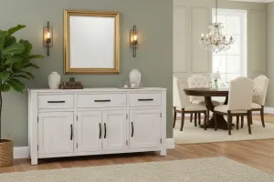 VI Florida Solid Timber 4 Door 3 Drawer Buffet thumbnail 3