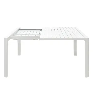 VI Baska Aluminium Extendable Outdoor Dining Table with 4 Chair Set thumbnail 2