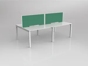 OL Axis 4 User Double Sided Workstation with Screen - Breathe Fabric thumbnail 19