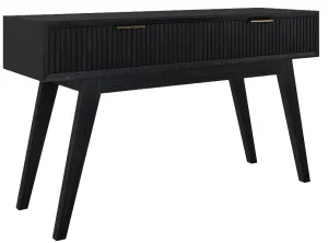 VI Ella Solid Timber 2 Drawer Console Table thumbnail 2