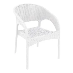 FL 7 Piece Outdoor Extendable Dining Table Setting with Panama Rattan Armchair thumbnail 11