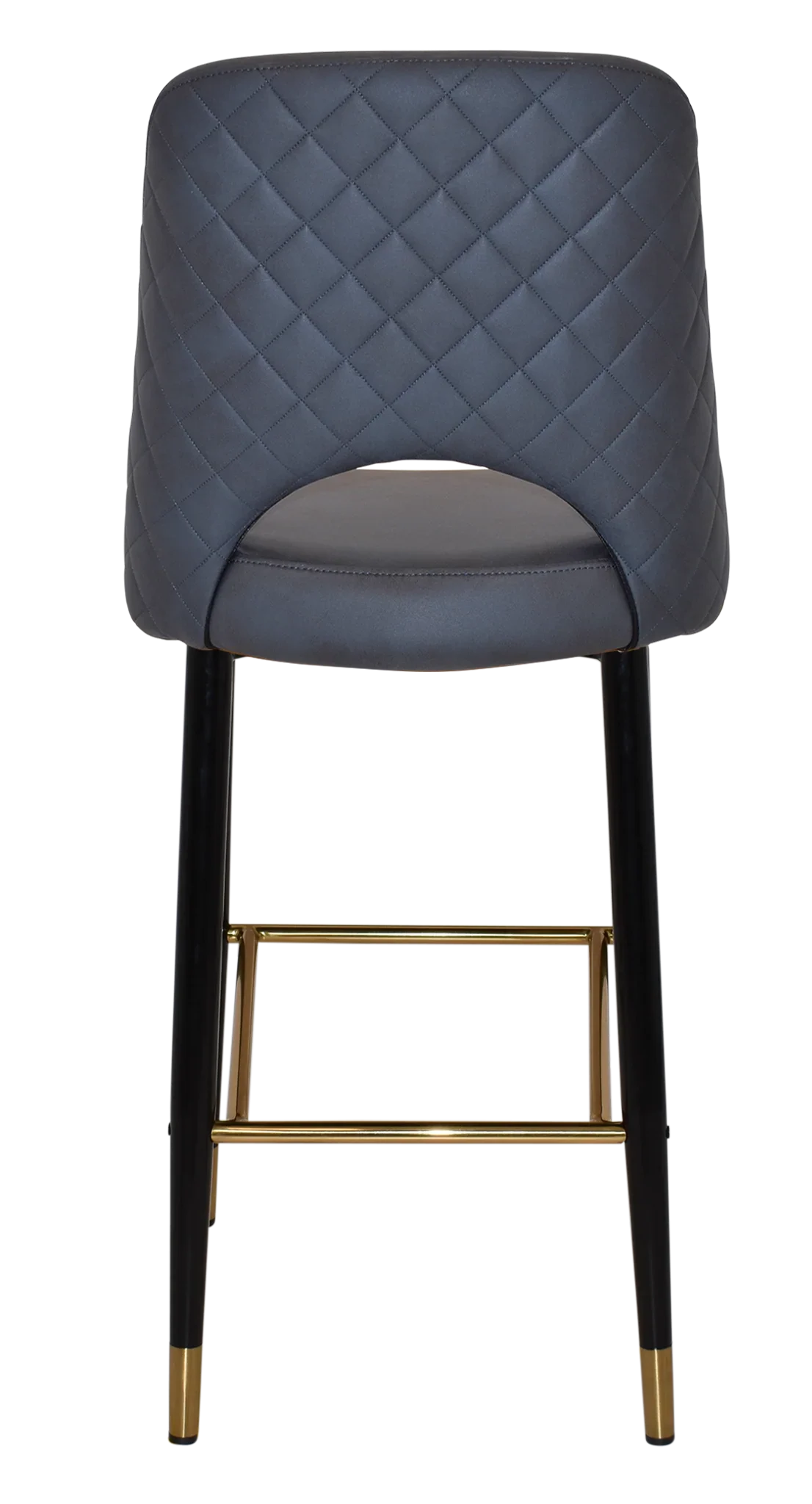 EZ STOOL ALBURY SIDE 750 METAL BLACK BRASS