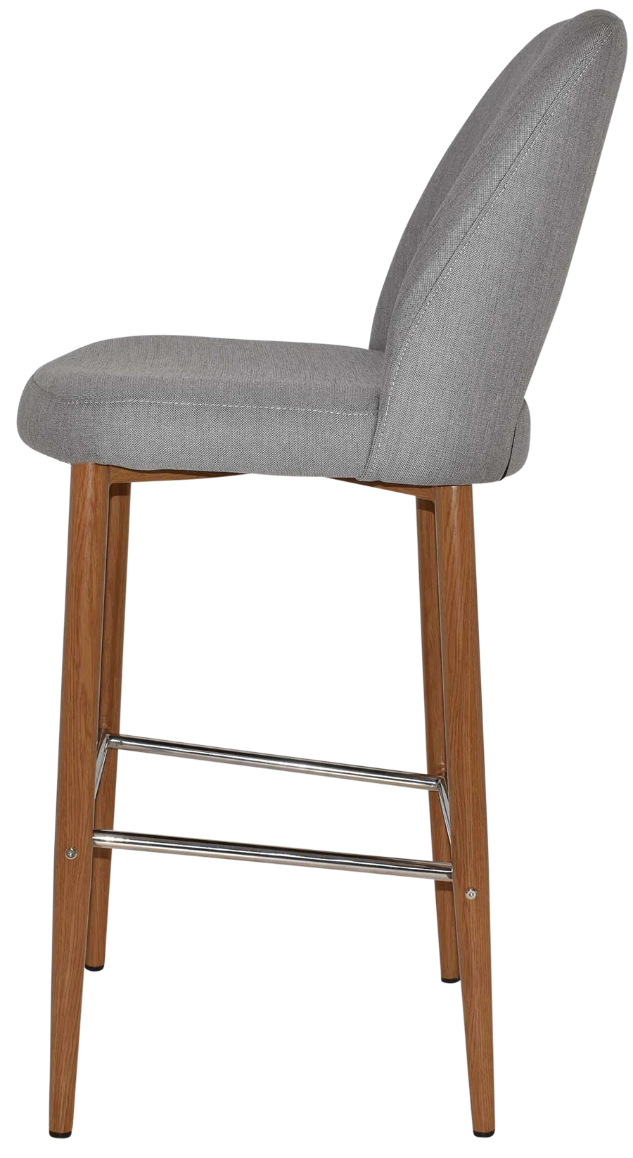 EZ STOOL ALBURY SIDE 750 METAL LIGHTOAK