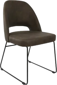 FL Semifreddo Premium Vinyl Upholstered Sled Base Hospitality Chair thumbnail 4