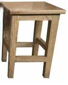 MF Oak Timber Bar and Kitchen Stool thumbnail 7