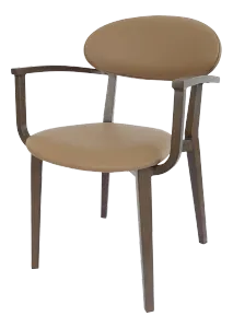 FL Atlanta Vinyl Upholstered Hospitality Stackable Dining Armchair thumbnail 9