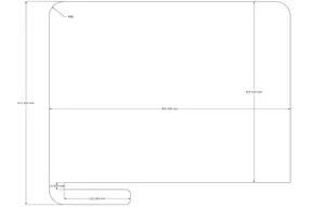 RL Acouline Slide On Desk Screen thumbnail 5