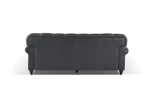 BT Barclay Chesterfield PU Leather Upholstered 2 Seater Sofa thumbnail 7