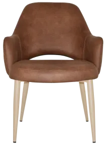 EZ Albury Birch Metal Leg Upholstered Hospitality XL Armchair thumbnail 1
