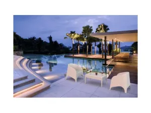 FL Aruba Hospitality Outdoor Stackable Armchair with Cushion thumbnail 4