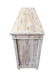 MF Provins Recycled Timber 2 Door 1 Drawer Entertainment Unit thumbnail 6