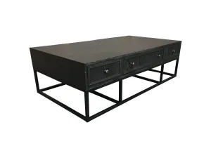 MF Tubetti Metal Base 6-Drawer Coffee Table thumbnail 7