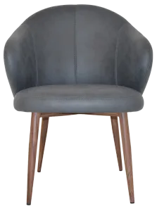 EZ ARM CHAIR HUGO METAL LIGHT WALNUT thumbnail 8