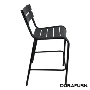 FL Lisbon Aluminium Hospitality Outdoor Barstool thumbnail 7