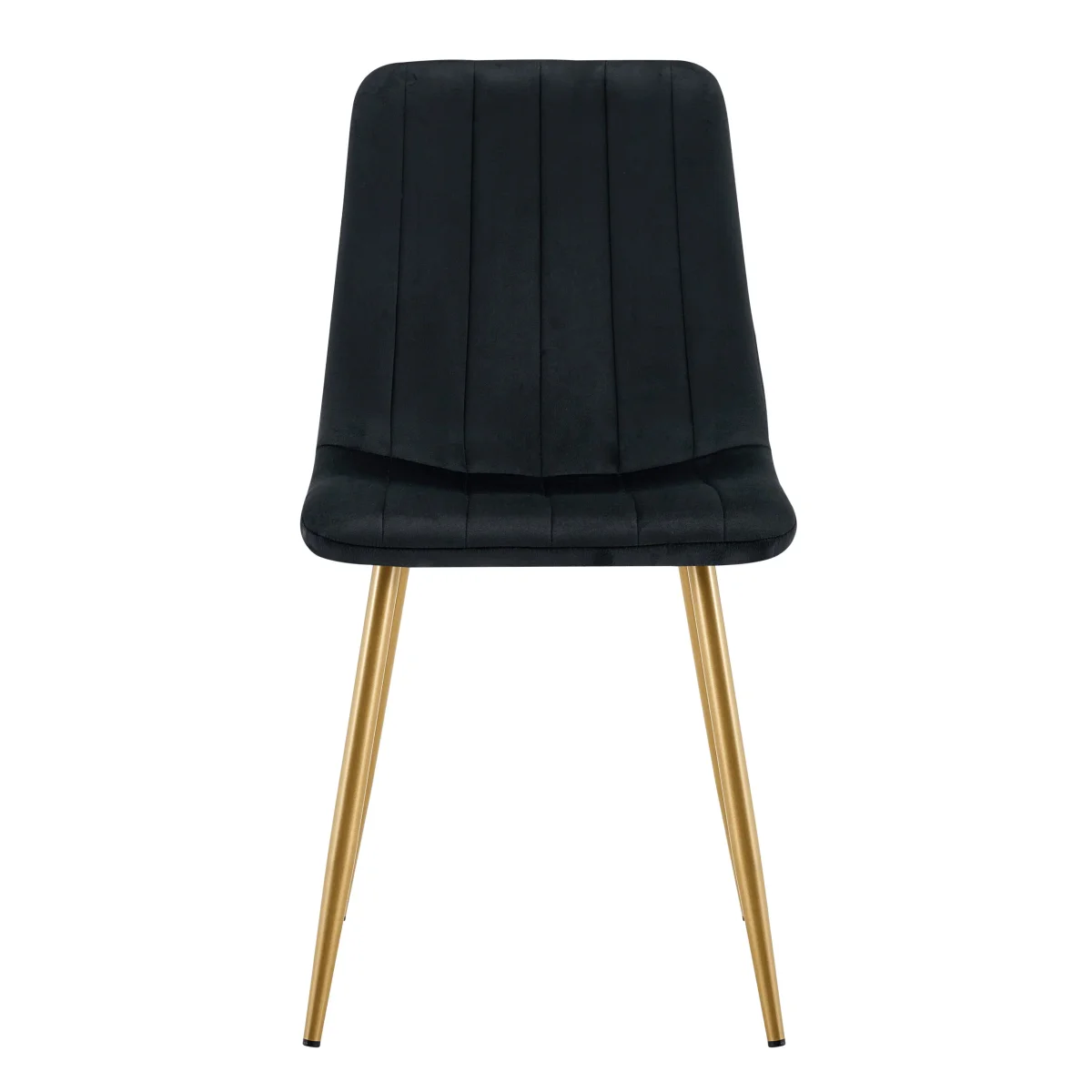 BT Theo 2 Faux Leather Upholstered Metal Leg Dining Chair