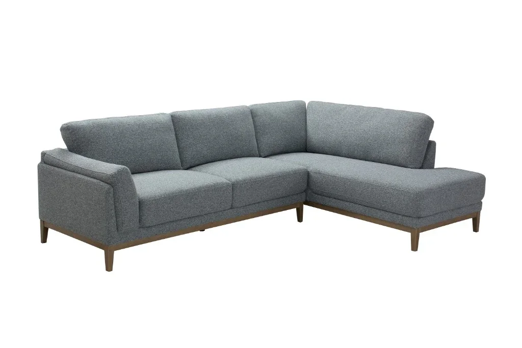 VI Eton Fabric Upholstered 3 Seater Sofa with Chaise