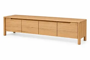 MD Laura Solid Timber 4 Door TV Unit thumbnail 3